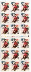 U.S. #3013a Children Sleighing ATM Booklet of 18