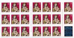 U.S. #3244a Christmas Madonna 1998 Booklet of 20