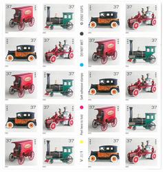 U.S. #3645e Antique Toys