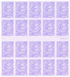 U.S. #3998a 39c Wedding Dove Pane of 20