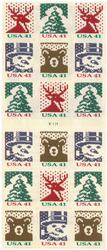 U.S. #4218b Holiday Knits ATM Booklet of 18