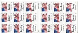 U.S. #4709b Four Flags ATM Booklet of 18