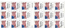 U.S. #4709b Four Flags ATM Booklet of 18