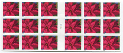 U.S. #4821a Poinsettia ATM Booklet 18