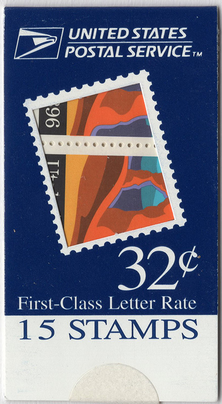 U.S.  #BK245 $4.80 Blue 32c Utah, #3024