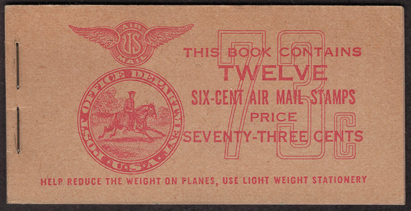 U.S.  #BKC3 73c Large Background Numbers, #C25a