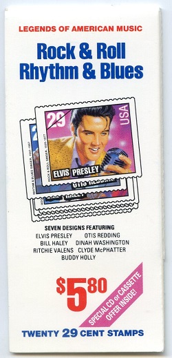 U.S.  #BK204 5.80 Rock & Roll, #2737a, #2737b