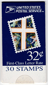 U.S. #3012d Christmas Angel, Pane of 15