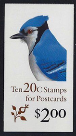U.S. #3048b-c  $2.00 Blue Jay Variety - #BK237