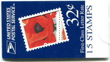U.S.  #BK247 $4.80 Blue 32c Georgia O'Keeffe, #3069