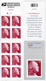 U.S. #3482b-c $2.00 Washington Booklet of 10 - #BK281A