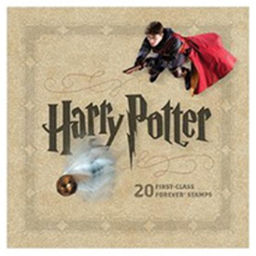 U.S.  #BK307 Harry Potter Booklet of 5 Panes (20 stamps)