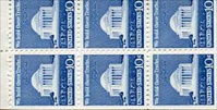 U.S. #1510d Jefferson Memorial Pane of 6