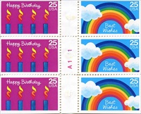 U.S. #2396a Special Occasions Booklet Pane of 6