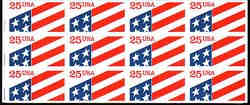 U.S. #2475a Flag Plastic ATM Booklet of 12