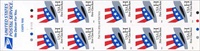 U.S. #3268a Uncle Sam's Hat 'H' Rate, Pane of 10