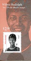 U.S. #3436a-b $2.30 Wilma Rudolph - #BK279A