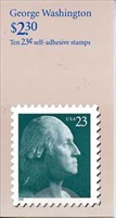 U.S. #3618a-b $2.30 Washington - #BK288