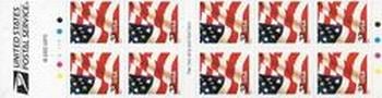 U.S. #3634a $3.70 Flag Issue Booklet of 10
