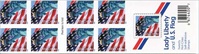 U.S. #3973a Lady Liberty Flag, Booklet of 20 (S1111)