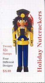 U.S. #4364-67 $8.40 Christmas Nutcracker #BK306