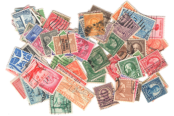 U.S. Regular Issue and Air Mail, 100 used