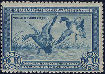 U.S. #RW1 Mint OG Mallard