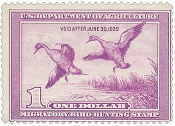 U.S. #RW5 Pintail Drake MNH