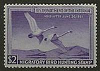U.S. #RW17 Trumpeter Swans MNH