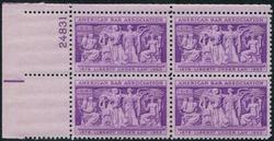 U.S. #1022 American Bar Association PNB of 4