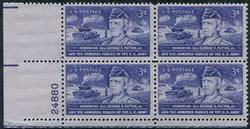 U.S. #1026 General Patton PNB of 4