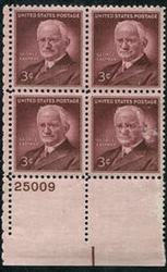 U.S. #1062 George Eastman PNB of 4
