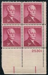 U.S. #1072 Andrew W. Mellon PNB of 4