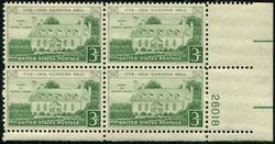 U.S. #1108 Gunston Hall PNB of 4
