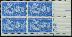 U.S. #1123 Capture of Fort Duquesne PNB of 4