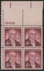U.S. #1138 Dr. Ephraim McDowell PNB of 4