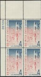 U.S. #1158 U.S. - Japan Treaty Centenary PNB of 4