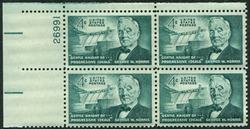 U.S. #1184 George W. Norris PNB of 4