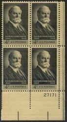 U.S. #1195 Charles Evans Hughes PNB of 4