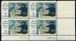 U.S. #1322 Mary Cassatt, Artist PNB of 4