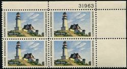 U.S. #1391 Maine Statehood PNB of 4