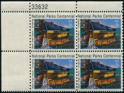 U.S. #1452 National Parks - Wolf Trap Farm PNB of 4