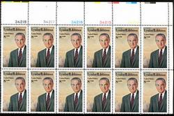 U.S. #1503 Lyndon B. Johnson PNB of 12