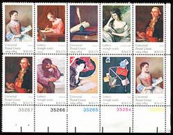 U.S. #1537a Century of UPU MNH PNB of 10