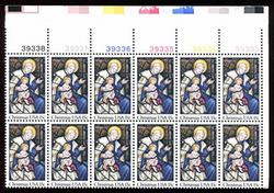 U.S. #1842 Christmas Madonna PNB of 12