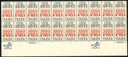 U.S. #2053 Civil Service PNB of 20