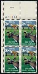 U.S. #2066 Alaska Statehood PNB of 4
