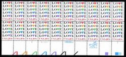 U.S. #2072 Love Issue PNB of 20
