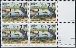 U.S. #2086 Louisiana World Exposition PNB of 4