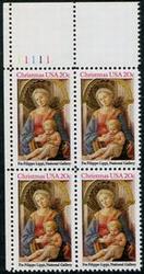 U.S. #2107 Christmas - Religious 1984 PNB of 4